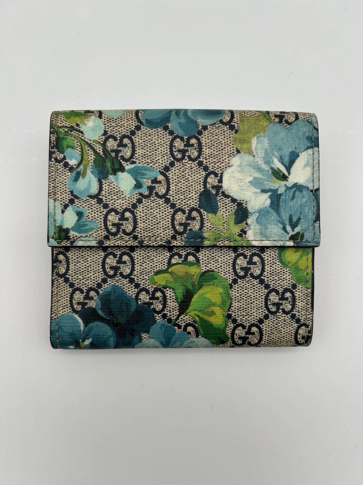 Gucci GG Blooms Leather Wallet