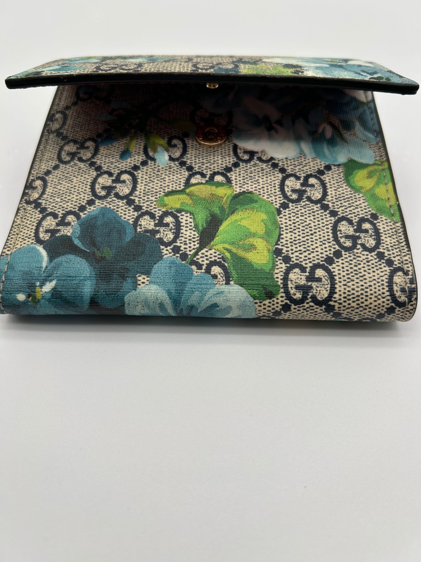 Gucci GG Blooms Leather Wallet