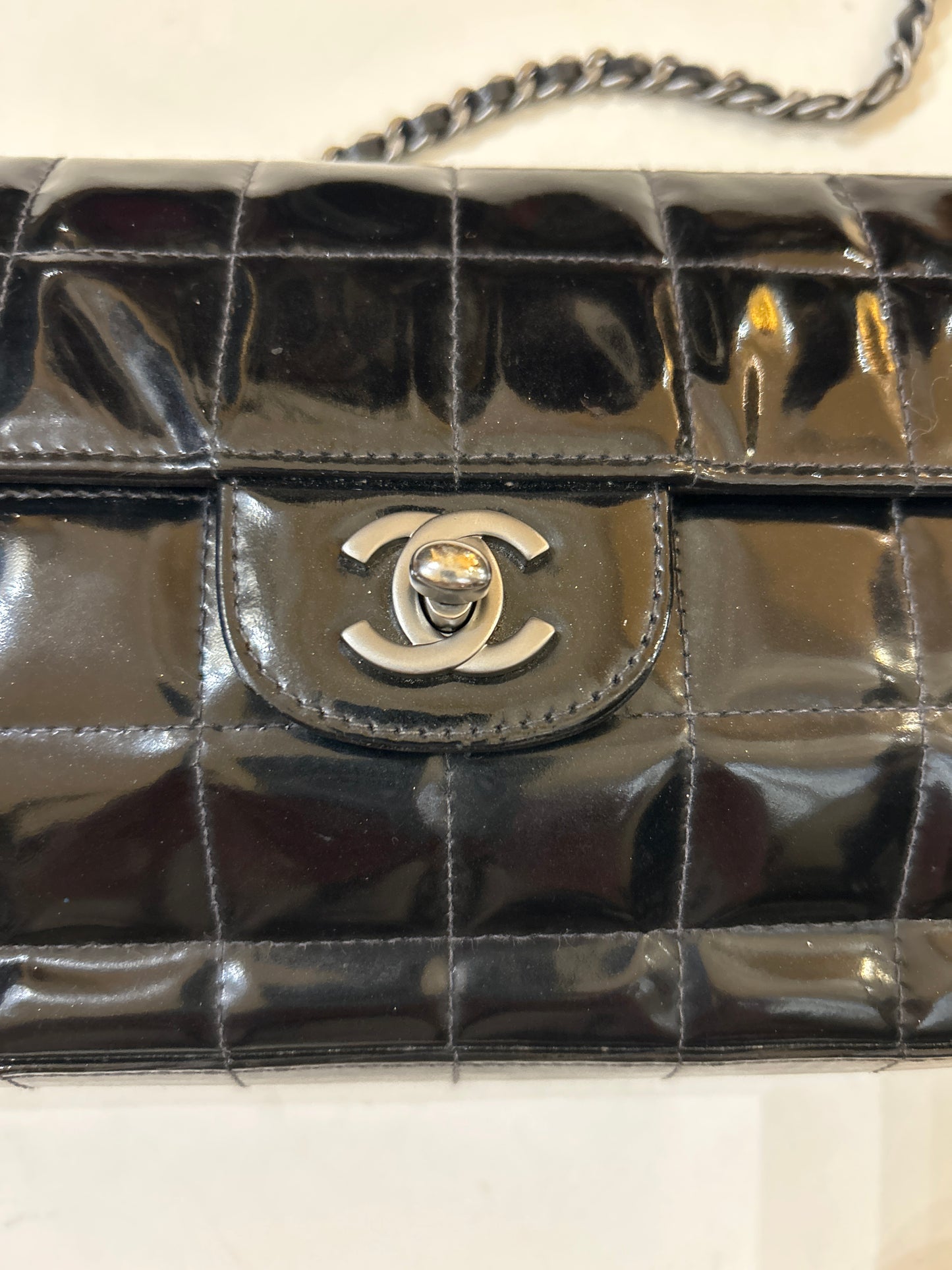 Chanel East Chocolate Bar Bag