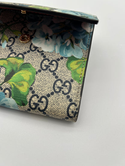 Gucci GG Blooms Leather Wallet