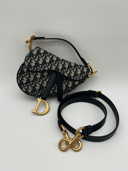 Dior saddle mini bag