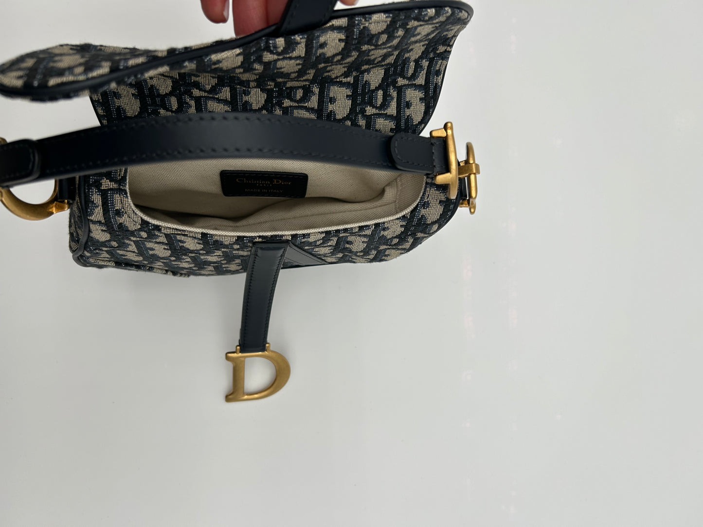 Dior saddle mini bag