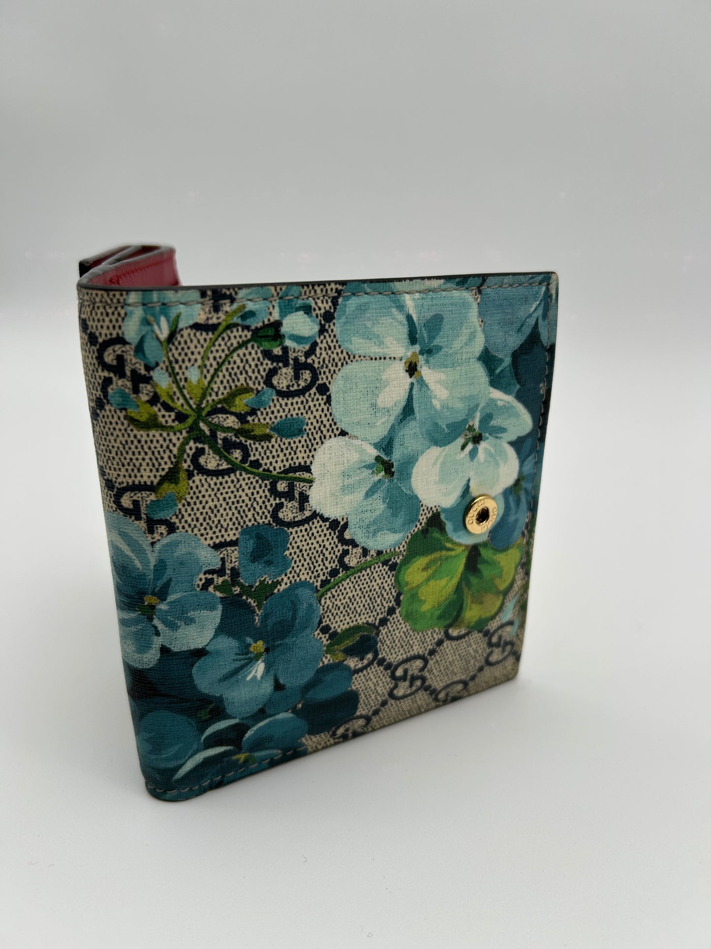 Gucci GG Blooms Leather Wallet