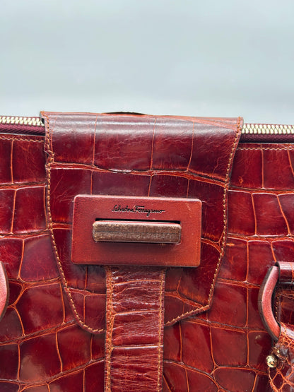 Salvatore Ferragamo Crocodile Bag